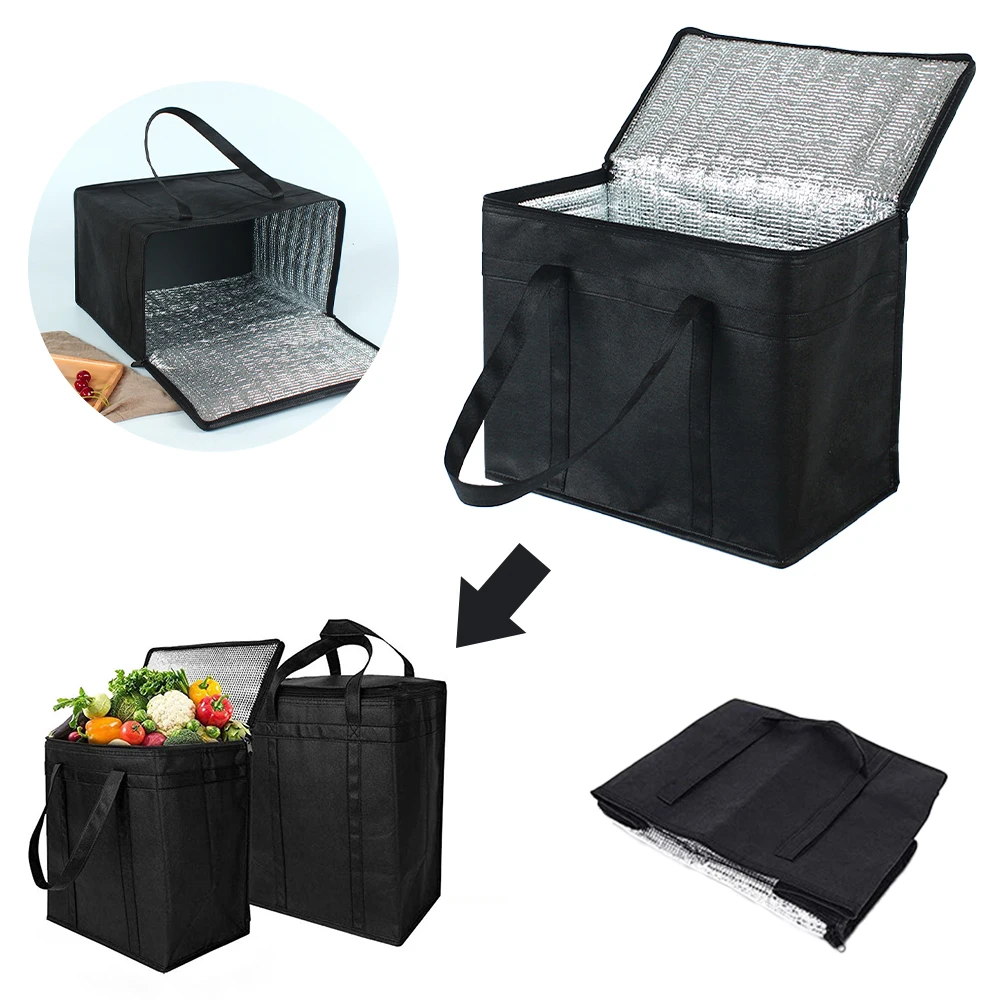 33*41*23 Cm Large Portable Cool Bag Insulated Thermal Cooler For Food Tote Outdoor Camping Tools | Дом и сад