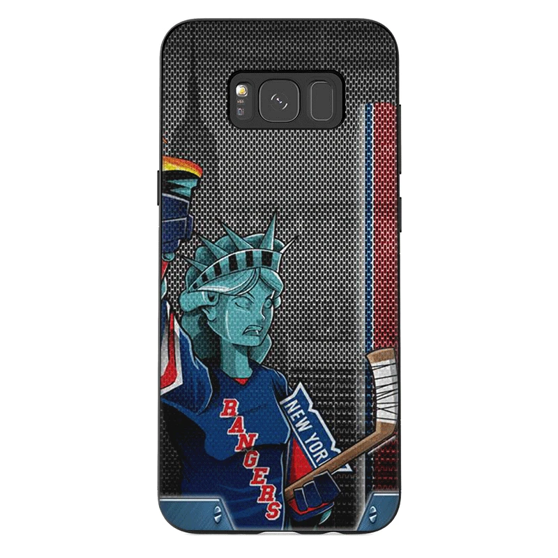 Телефон Cass для samsung A3 A5 A6 A7 A8 A9 A10 A20 A30 A40 A50 A60 A70 J6 крышка хоккейный спортивный разноцветная ракушка - Цвет: B6