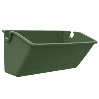 

Flower Pots Hanging Herb Holder Box Balcony Garden Wall Hook Mount Decoration _WK