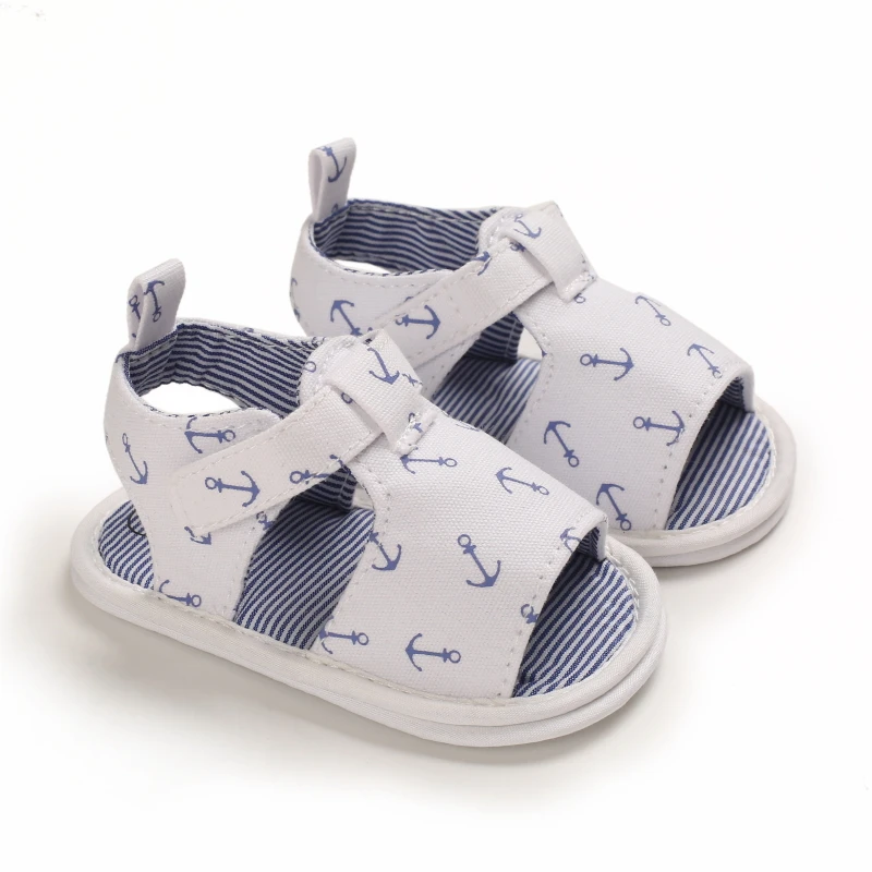 Newborn Toddler Shoes Baby Soft Soled Sandals Lace Soft Soled Shoes Beach Shoes  Slippers Non Slip Sandals 0-18M First Walkers