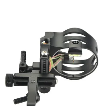 

Hunt Bow Sight Shoot Equipment Outdoor Archery 5 Pin Micro All-metal Compound