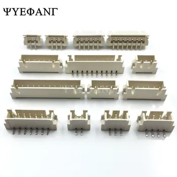 

10PCS/LOT XH 2.54 mm Spacing Vertical SMD Connector 2P/3P/4P/5P/6P/7P/8P Socket 2.54mm 2/3/4/5/6 Pin Pitch Connector
