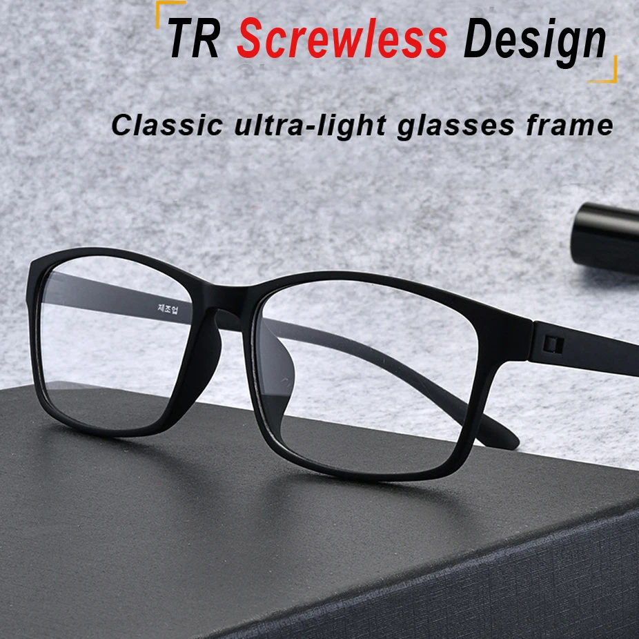 

TR90 Screwless Glasses Frame Ultralight Optical Eyeglass Frame For Woman Man Prescription Glasses Korean Eyewear oculos de grau