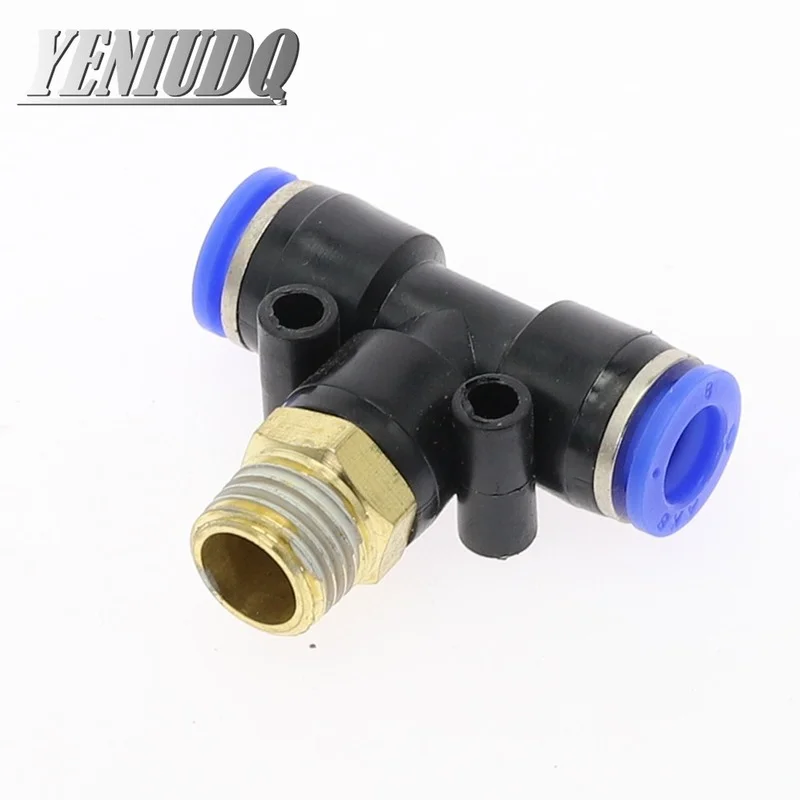 Color : 8mm, Specification : 1/4 Self-drive tool 10PCS Black Air Connector Fitting T Shape Tee 1/8 1/4 M5 3/8 1/2 BSP Male Thread Pneumatic Coupler 12mm 4mm Hose Pipe Connector Color : 8mm, Specification : 1/4 Self-drive tool 10PCS Black Air Connector Fitting T Shape Tee 1/8 1/4 M5 3/8 1/2 BSP Male Thread Pneumatic Coupler 12mm 4mm Hose Pipe Connector