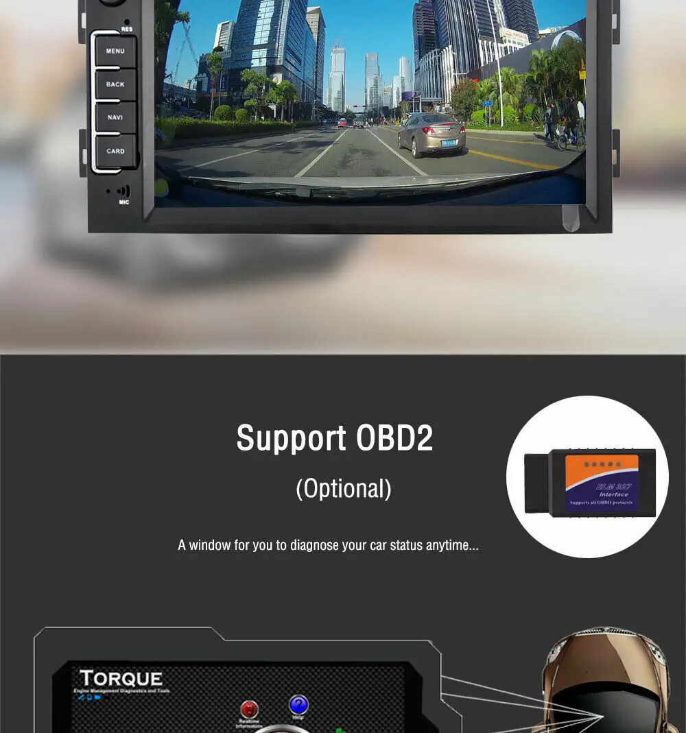 7 ''4G+ 32G Автомобильный gps-навигатор для peugeot 308S автомобильный радиоприемник Android 9,0 Авторадио Стерео