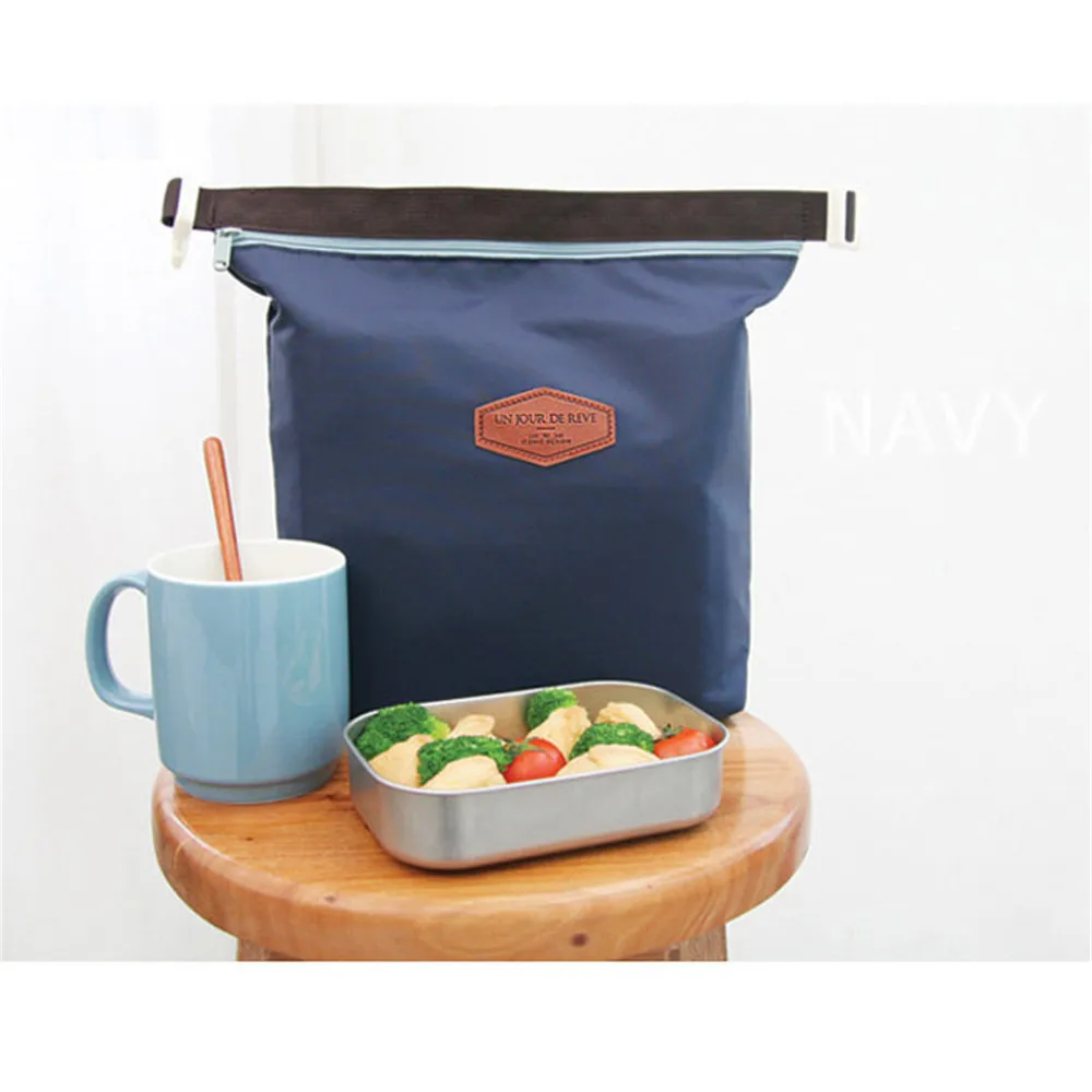Портативный ланч-сумка новая Термальность утепленная Коробки для обедов большая сумка-охладитель сумка для ланча для обеда контейнер школьная Еда сумки для хранения