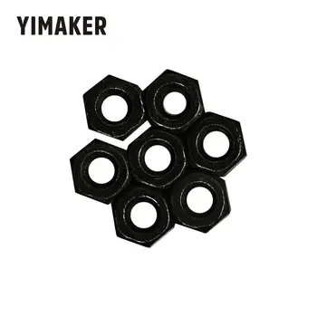 

YIMAKER 100Pcs M2 Hex Machine Screw Nut Steel Zinc Slated