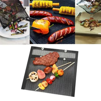 

New Hot Non-Stick Mesh Grilling Bag Outdoor Picnic Tool Bolsa De Barbacoa Reusable and Easy to Clean Non-Stick BBQ Bake Bag