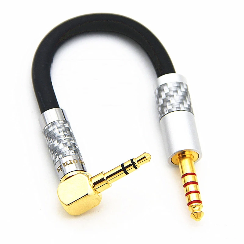 HIFI Male Balance 4 4MM to 3 5MM Male Headphone Cable AUX Audio Cable for ZX300A WM1Z A