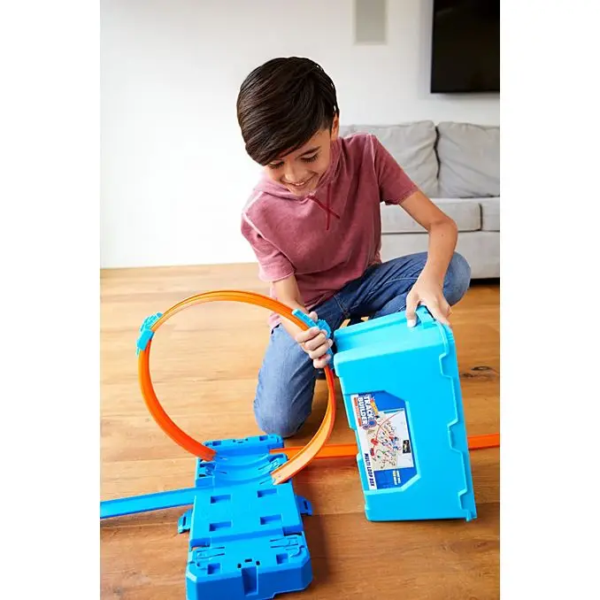 HotWheels трек строитель мульти блок реализации цикла Масштабируемая система