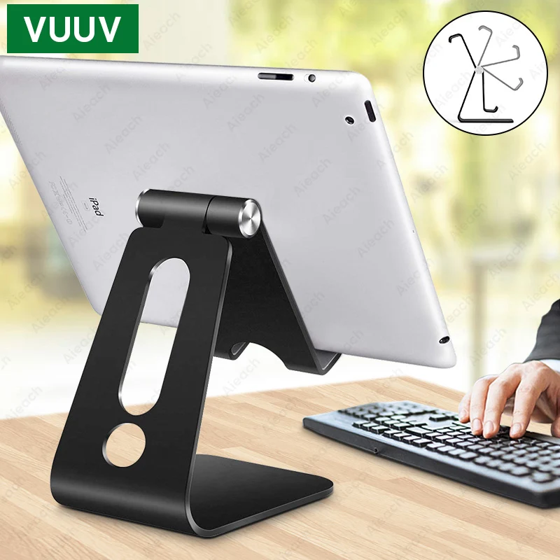 Aieach Desktop Holder Tablet Stand For ipad 9.7 10.2 10.5 11 inch