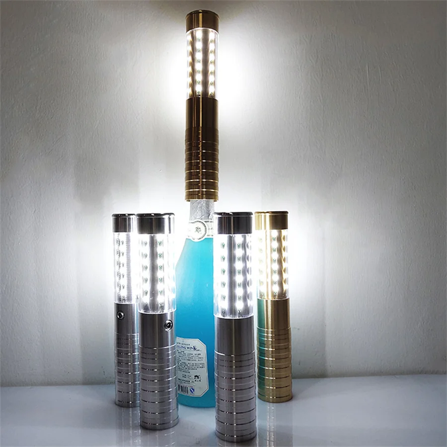 night light for bedroom Thrisdar LED Strobe Baton Champagne Wine Bottle Service Sparkler for VIP Nightclub KTV Bar LED Flash Sticks Bottle Flash Baton night lamp