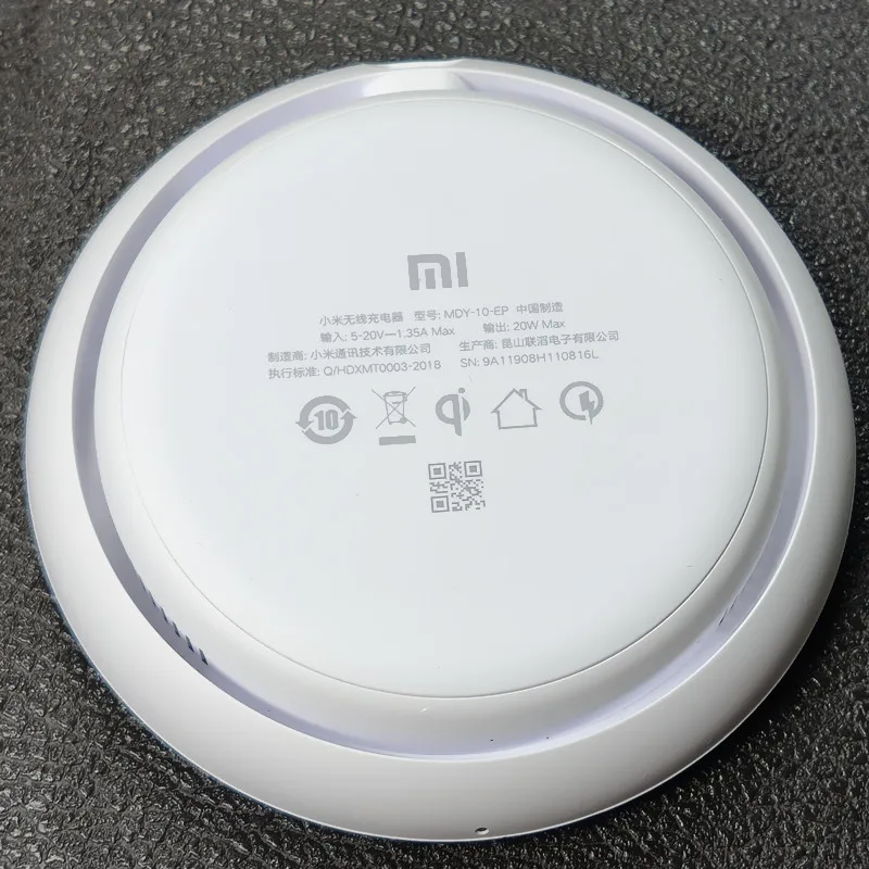 Беспроводное зарядное устройство Xiaomi 20 Вт Быстрая зарядка для Xiaomi Mi9 Pro Mix2s Note 10 S10 Plus 11 Pro для iphone xr/samsung galaxy s8