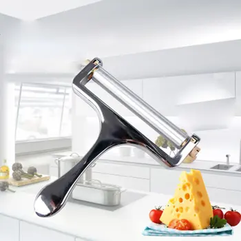 

1pc Cheese Slicer Adjustable Grater Planer Aluminum Butter Nonstick Cheese Butter Rallador Cutter for Home Kitchen Slicing Tool