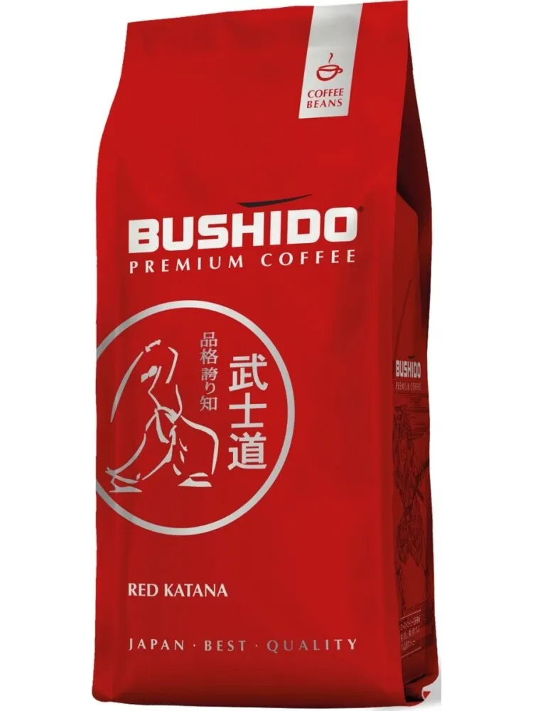 Кофе Bushido &quotRed Katana" в зёрнах 1000 гр | Продукты