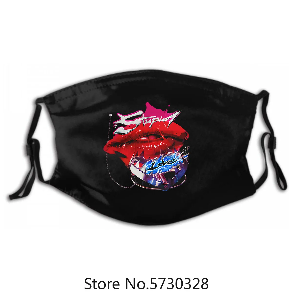 

Lady Gaga "Stupid Love" Pop New Inspired Washable Reusable Mask with PM2.5 Filters 5 Layers Unisex Mask. Chromatica 2020 Lg6