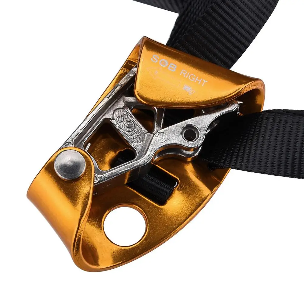 Details about / Left//Right Foot Ascender Riser Rock Climbing Tree Carving Equipments Safety K3X5