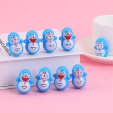 Mini gobelet Robot de dessin animé Jingle Cat 4cm, jouet œuf amusant, Capsule, cadeau pour étudiant, jouets Anti Stress pour adultes
