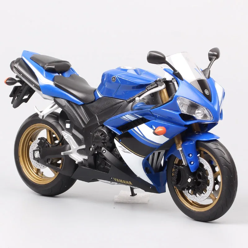 1:10 масштаб welly большой Yamaha YZF-R1 мотоцикл Diecasts и игрушечные транспортные средства гоночный мотоцикл модель игрушка подарок для коллекции детей