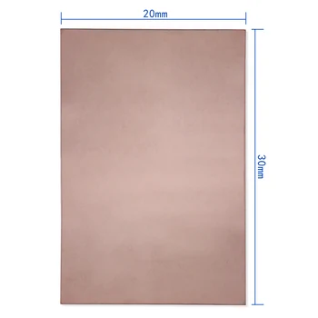 

Sale PCB Circuit Board Single Sided DIY Copper Clad Plate Laminate 20*30cm ❤️