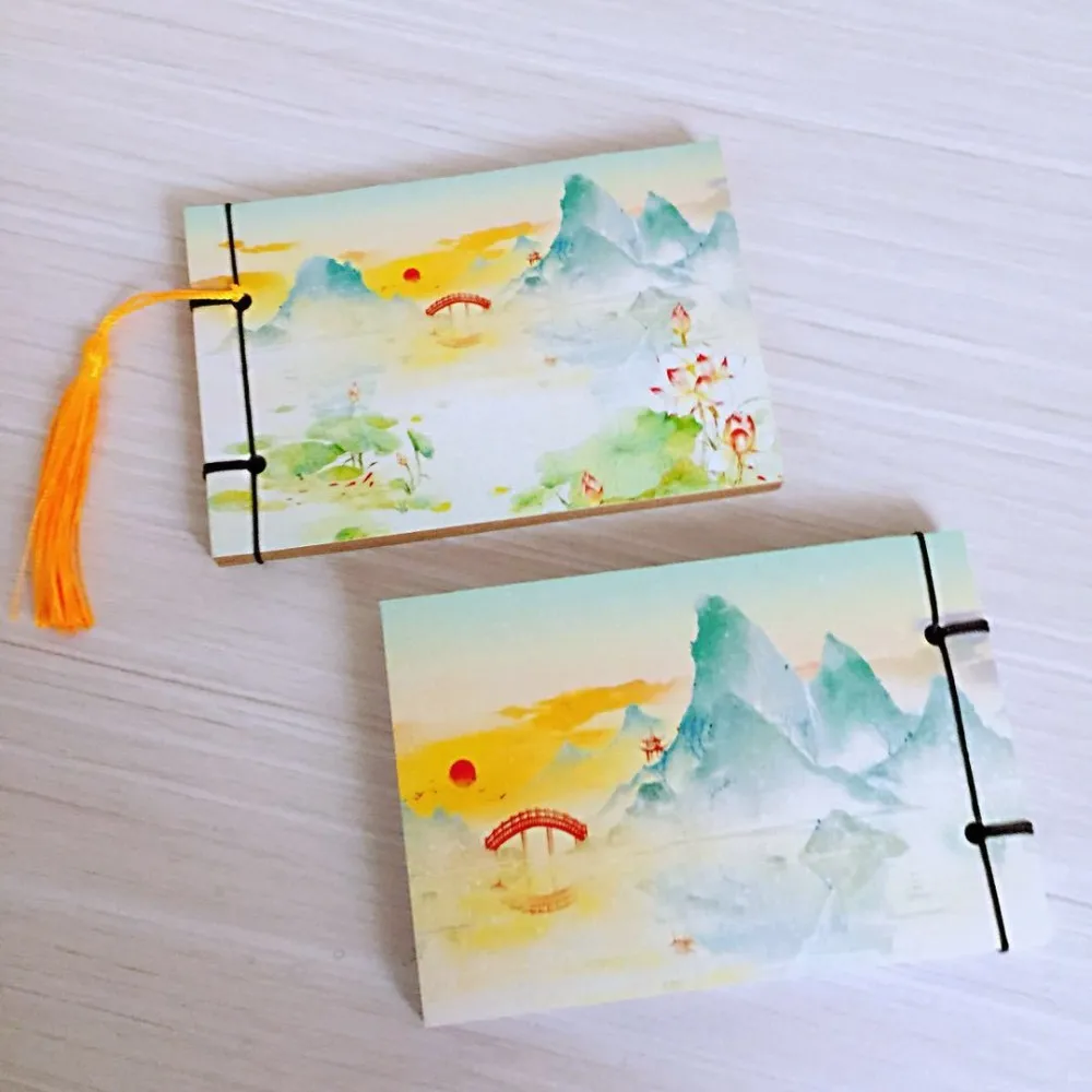 Bullet Journal блокнот еженедельник канцелярские товары магазин школы кисточкой ретро ручной работы блокнот для набросков - Цвет: 7