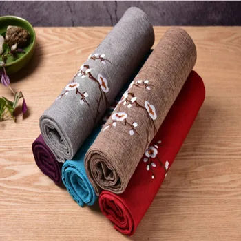 

Korean Version Table Runner Cotton Linen Coffee Table Mat Modern Minimalist Table Fashion Personality Living Room Table Flag