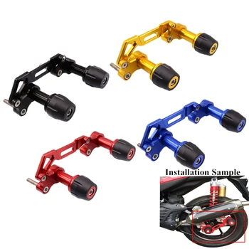 

For Yamaha X-MAX 125/250/300/400 2017-2019 N-MAX 125/155 2015-2019 CNC Frame Crash Pads Exhaust Sliders Protector