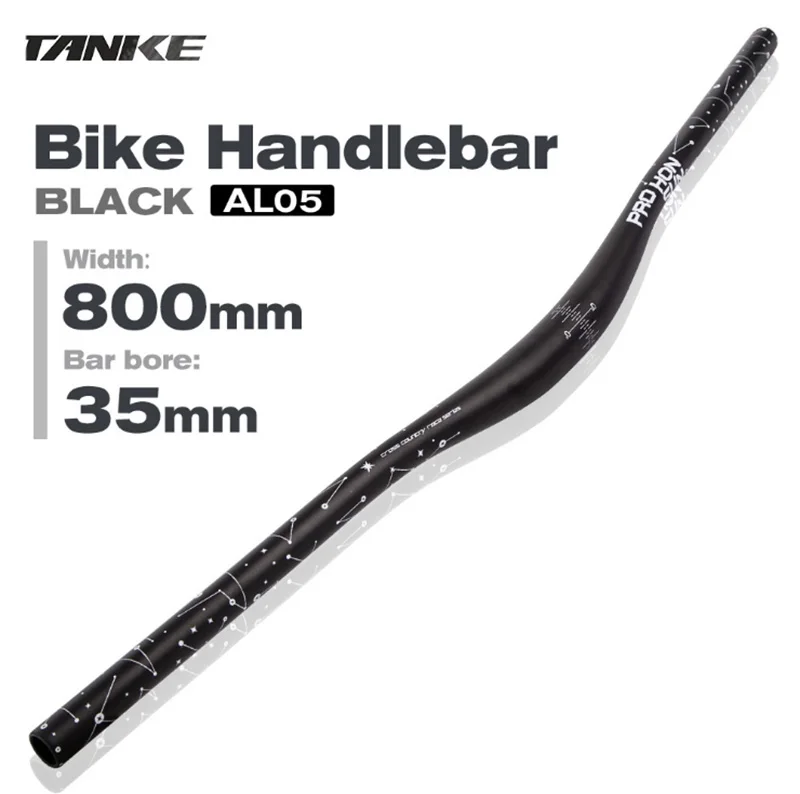 PROHONSUN Mountain Handlebar for MTB Bike, AM Alloy, CNC, Rainbow