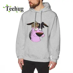 XXXTENTACION мужество трусливый собака с длинным рукавом ретро-худи Crewneck