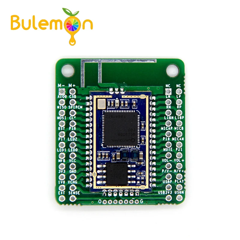QCC3008 Bluetooth V5.0 низкомощный аудиомодуль Bluetooth APTX LL без потерь сжатие TWS I2S