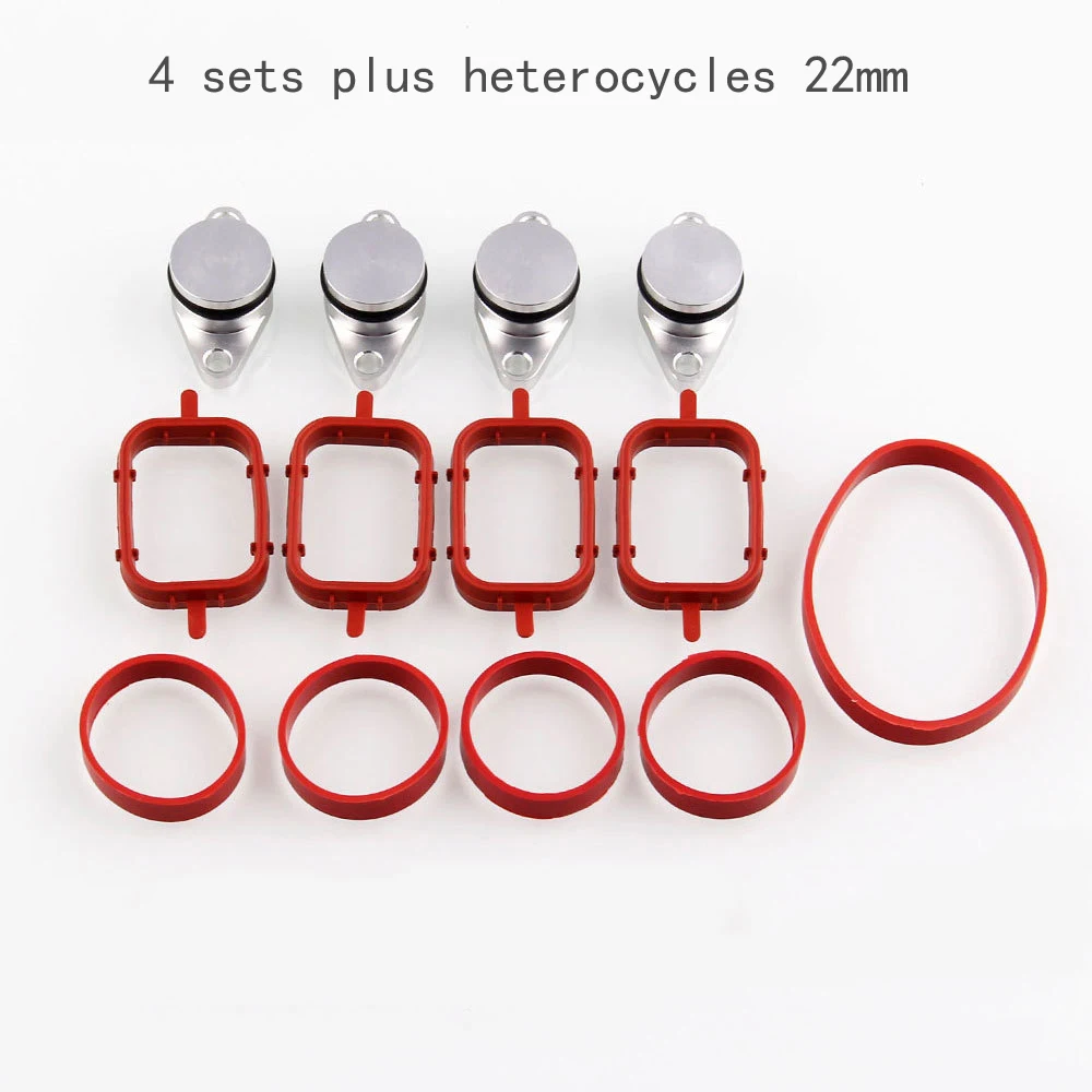 4 sets of 22mm Вихревой клапан перегородка Автоматическая Замена запасных частей вихревой клапан гетероцикла уплотнительное кольцо 5 стилей ремонт разборка комплект - Цвет: 4 sets of 22mm