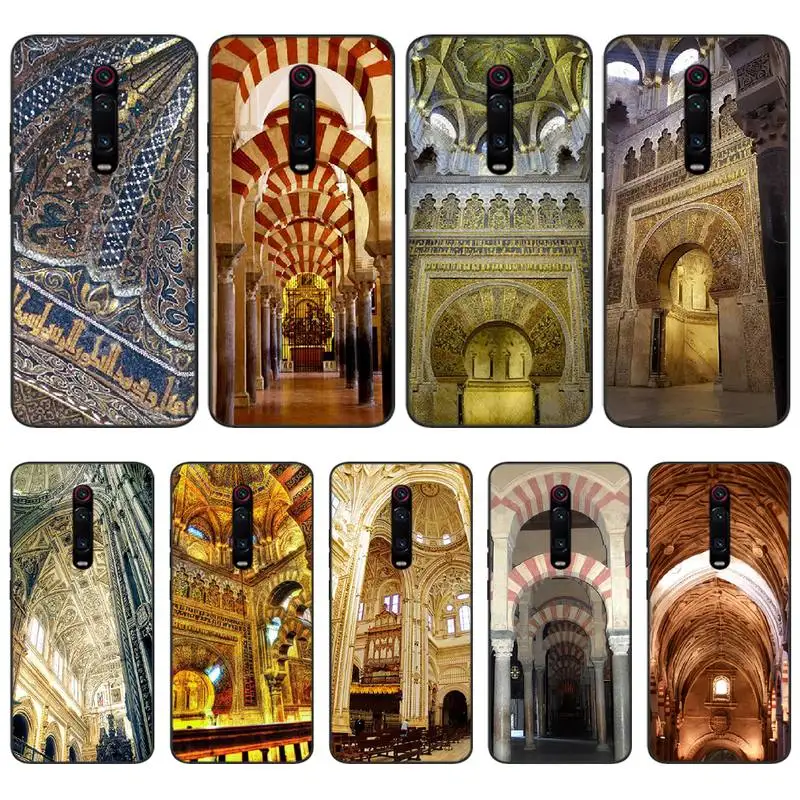 Мягкий силиконовый чехол для телефона ByLoving Cordoba Cathedral Mosque из ТПУ Redmi K20 Note4 4X 5 5A 6 6PRO 7