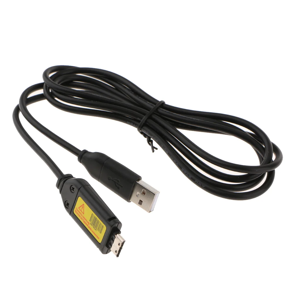USB Data Sync Charging Cable for Samsung Camera WB210 WB500 WB550 WB650 WB700 WB600 WB2000 WB5000WB610 WB660 WB5500 - Black