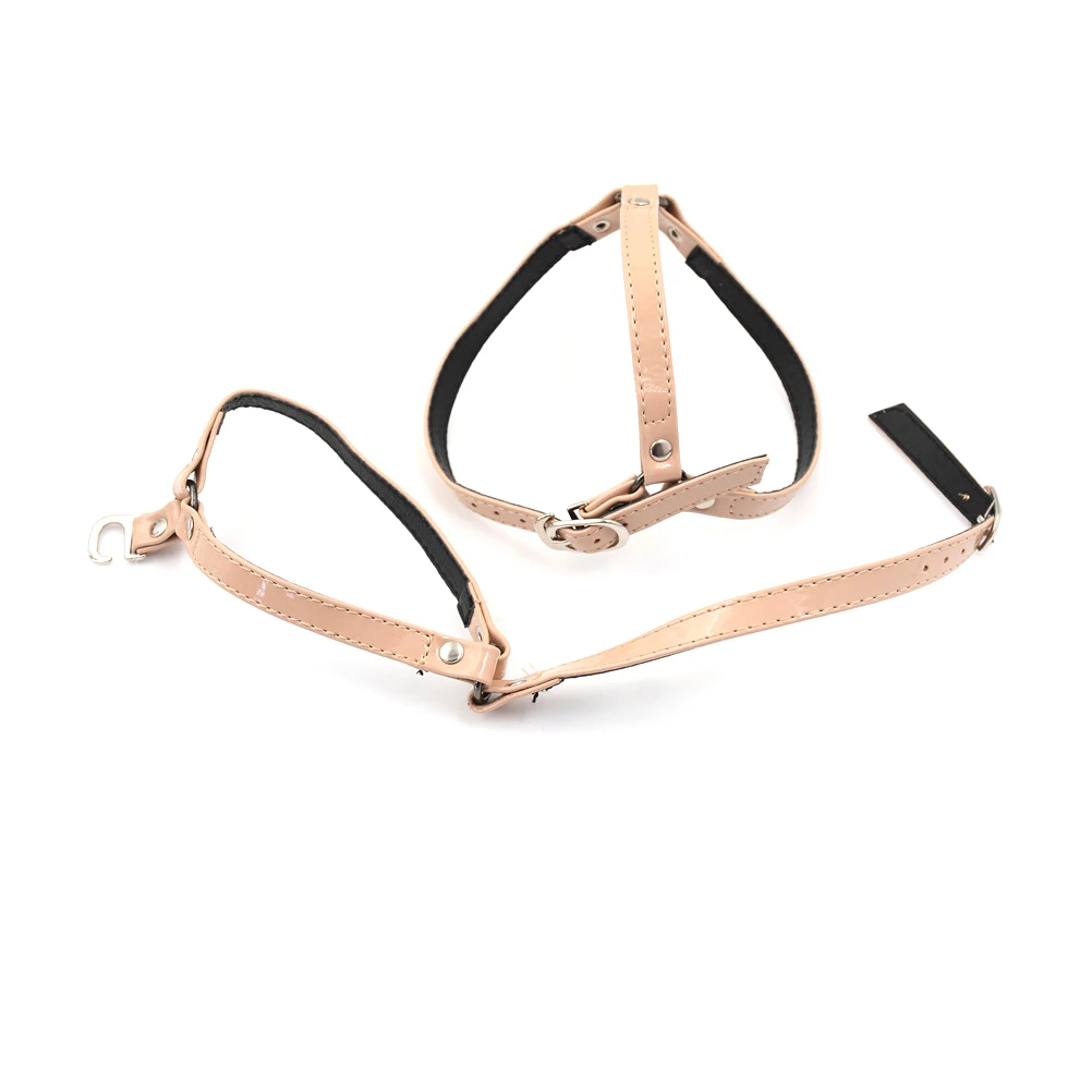 1Pair Women PU Leather Shoes Belt Lace Band for Holding Loose High Heels Creative Design Convenient Ankle Shoe Tie Lady Strap