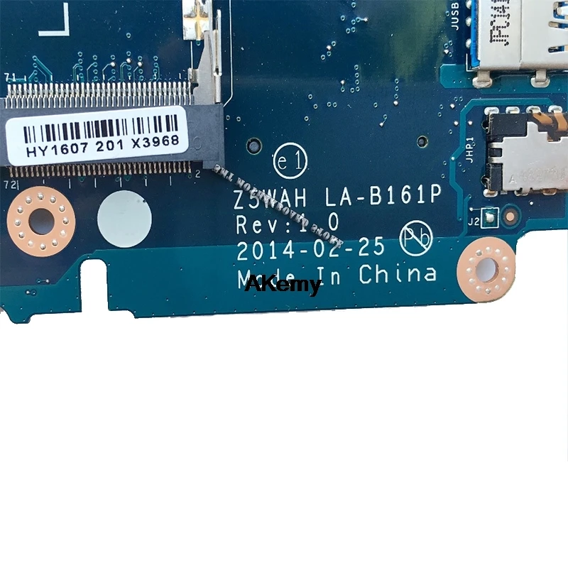 LA-B161P материнская плата для ноутбука ACER Aspire E5-571P E5-571 E5-531 E5-571G материнская плата Z5WAH LA-B161P I7-4500U Тесты