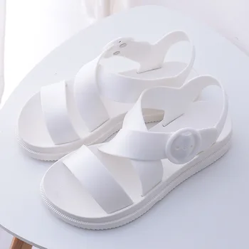 

Summer women's sandals sponge cake bottom women's sports sandals non-slip breathable wild student thick bottom beach flat shoes