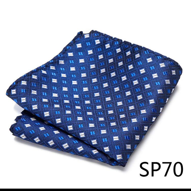 Newest style  Brand Factory Sale Top grade  Pocket Square Paisley Dropshipping Clothing accessories Memorial Day Fit Workplace