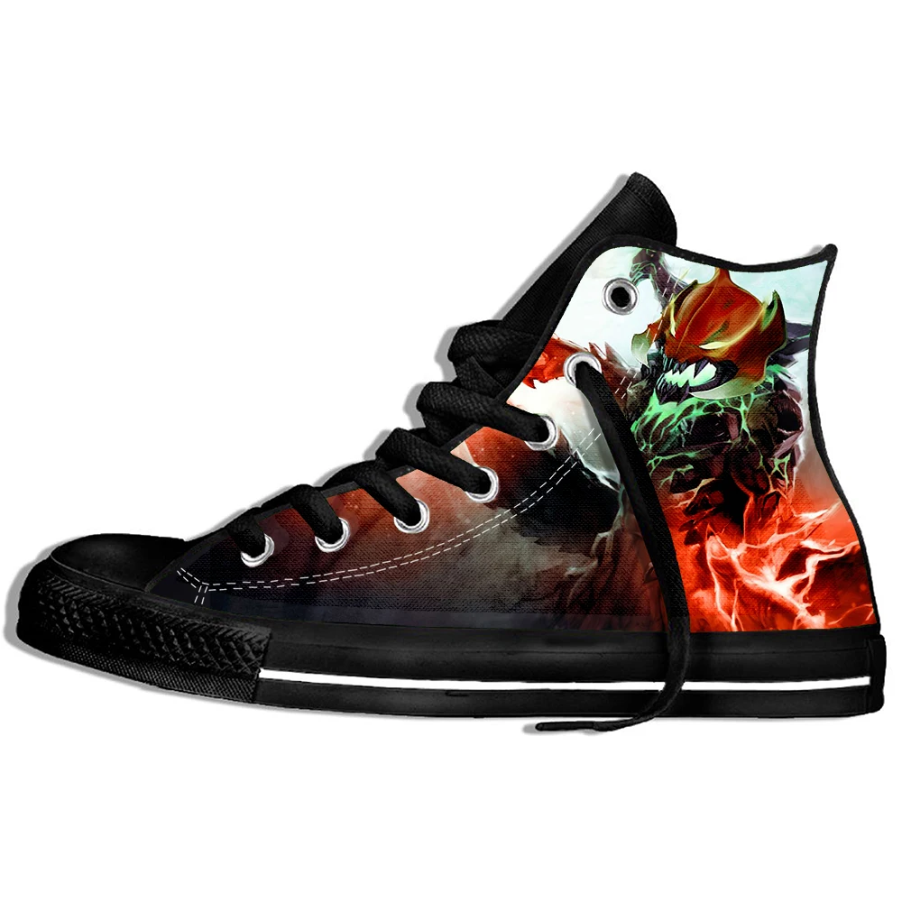  New Fashion Shoes 3D Print Men Women Video Game Dota 2 Plimsolls Casual Unisex Sneakers Harajuku Hi