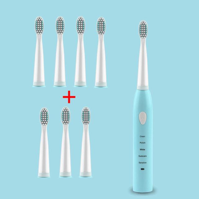 Sonic Electric Toothbrush Rechargeable Tooth Brushes Washable Electronic Whitening Teeth Brush Adult Timer Toothbrush