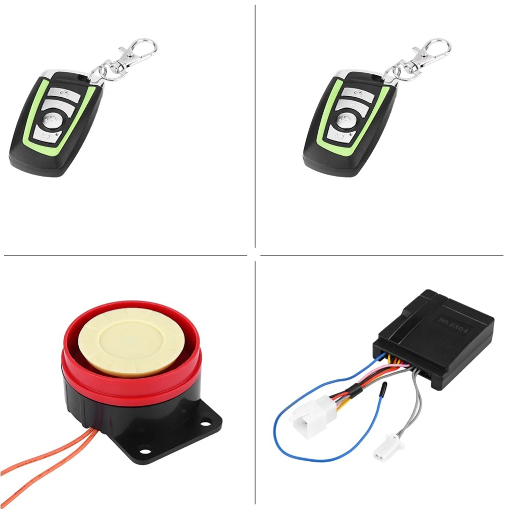 12V пульт дистанционного управления мотоциклетная сигнализация универсальная противоугонная система безопасности для скутера