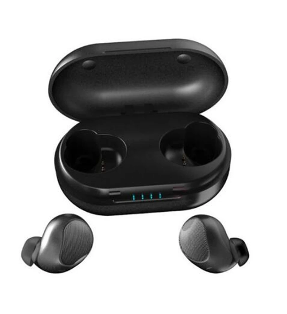 Мини Bluetooth наушники TWS настоящие наушники BT 5,0 Спорт IPX5 гарнитура Беспроводные наушники с зарядным устройством 1200 мАч