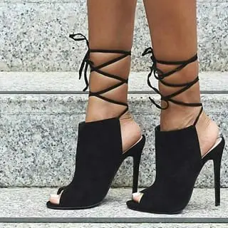 

women's strap stiletto heel fashion sandals