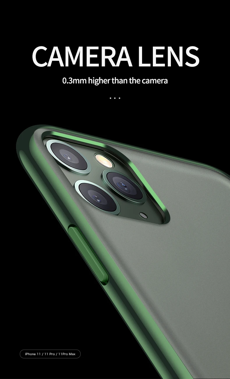 Роскошные Матовые чехлы с оправой для iPhone 11 Pro XS Max X XR 6 6S 7 8 Plus, тонкий прозрачный противоударный чехол для iPhone11, силиконовый чехол