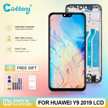 

Wholesale For Huawei Y9 2019 Lcd Enjoy 9 Plus Display Touch Screen Digitizer Assembly JKM-LX1 LX2 LX3 With Frame Free Shipping