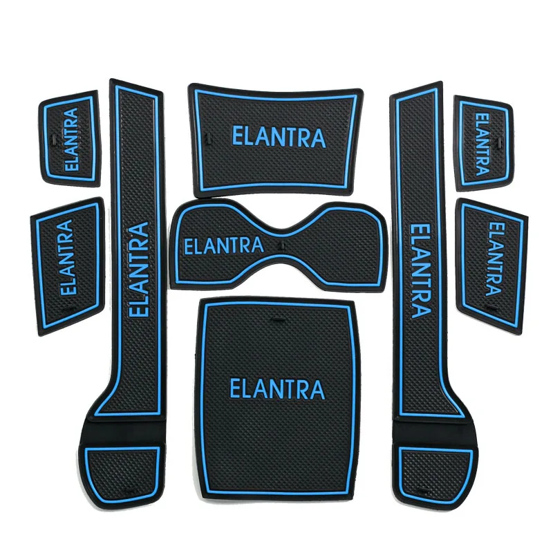 Напрямую от производителя, hyundai Elantra, слот для ворот, коврик для хранения с модифицированной водой, подставка для хранения на доске, нескользящий коврик, только пыль Pa