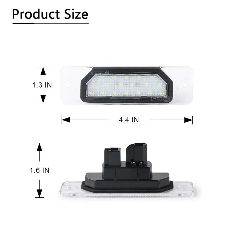Автомобильный светодиодный светильник номерного знака для Infiniti Fx35 Fx45 Q45 I30 I35 Q70 автомобильные аксессуары