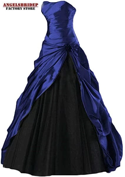 ANGELSBRIDEP-Ball-Gown-Quinceanera-Dresses-Vestidos-De-15-Anos-Formal-Strapless-Tulle-Sweet-16-Princess-Party (1) - 副本