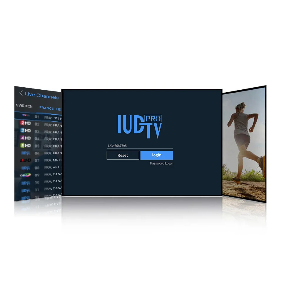 IUDTV Pro IPTV Germany Spian IP TV Subscription IPTV Germany Italian Spain UK Turkey Portugal IP TV Code IUDTV Spain Italy IPTV