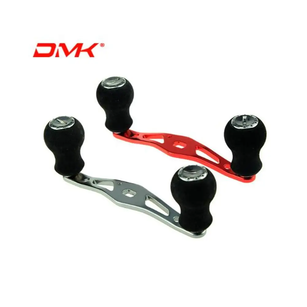 

HobbyLane Aluminum Alloy Fishing Handle Reel Double Knob Replacement Baitcasting Accessory