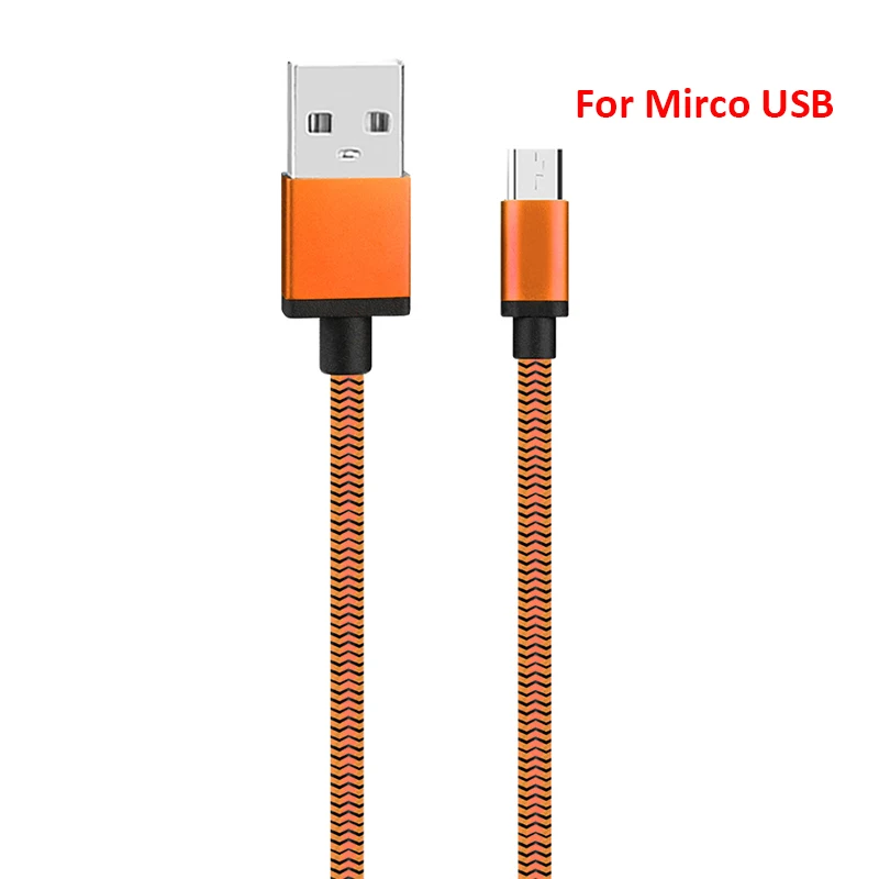 07 1 м 2 м Micro USB кабель для быстрой зарядки шнур для ios Android мобильный телефон для samsung для iphone планшет Тип c кабели для зарядки - Цвет: 07